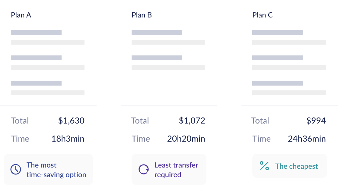 transparent pricing